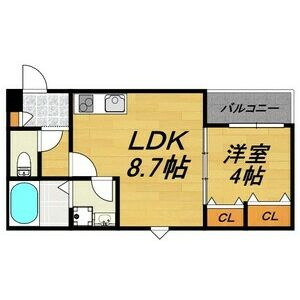 【間取り】 | LE COCON 四日市Ⅱ