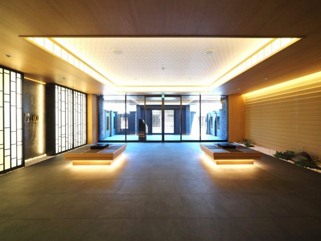 プレジオ城東のロビー