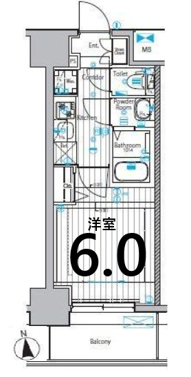 【間取り】 | メイクスアート上前津Ⅵ