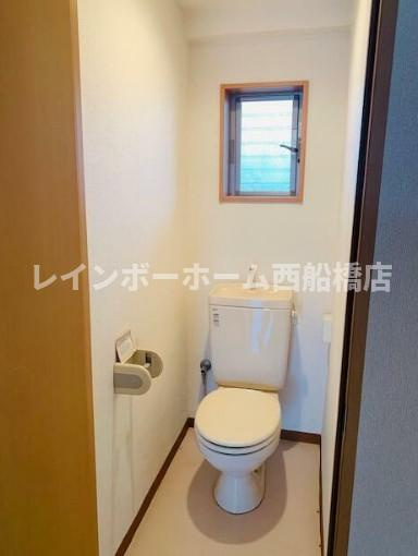 ヴィラージュ新鎌ケ谷B棟のトイレ