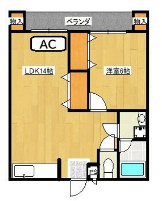 ヴィラージュ新鎌ケ谷B棟の間取り