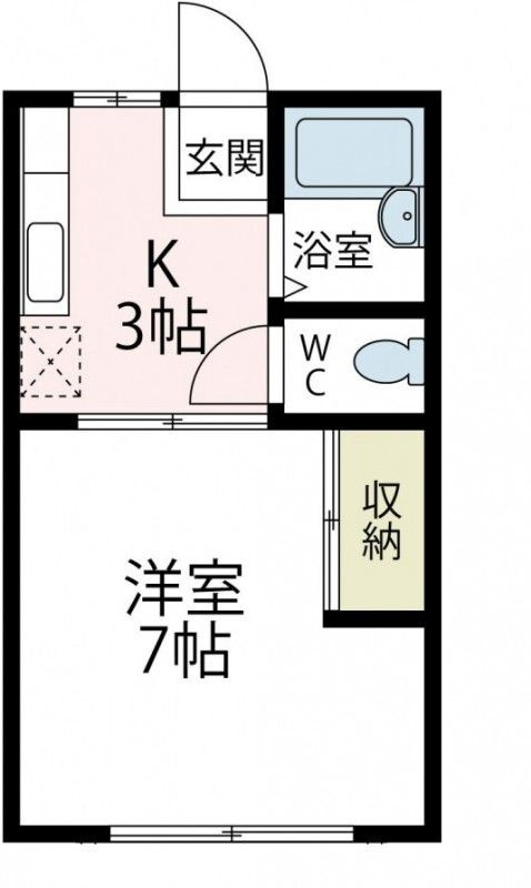 加藤ハイツの間取り