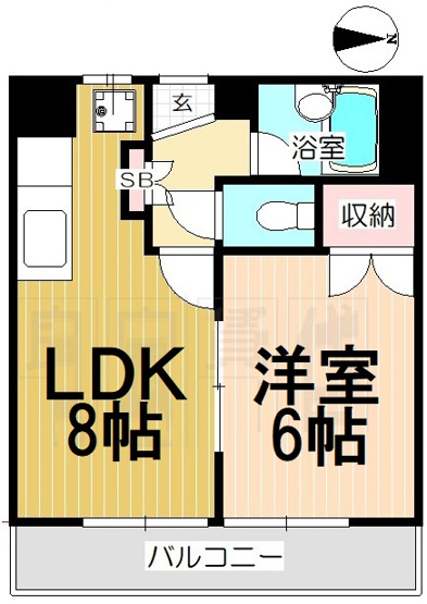【間取り】 | ラ・メゾン伊藤