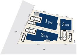 【区画図】 | 名古屋市昭和区宮東町326-1【仲介手数料無料】新築一戸建て 
