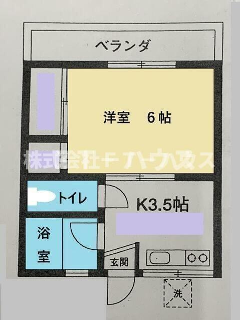 ハーベスト西船の間取り