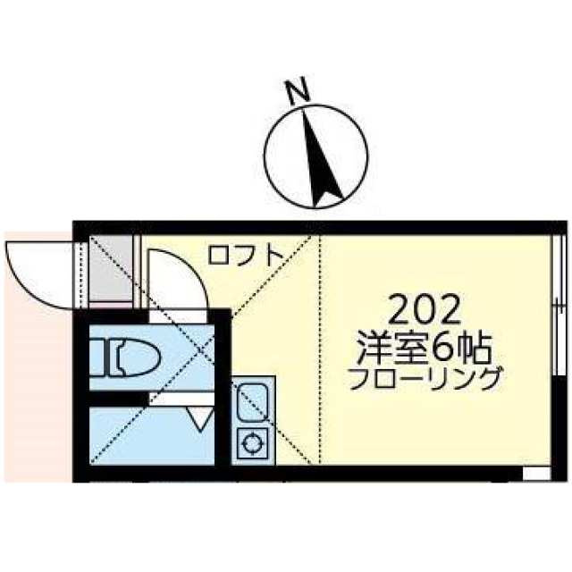横浜市南区大岡３丁目のアパートの間取り