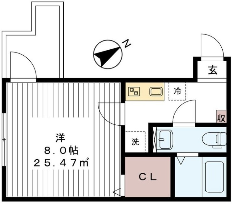 リシェス南流山の間取り