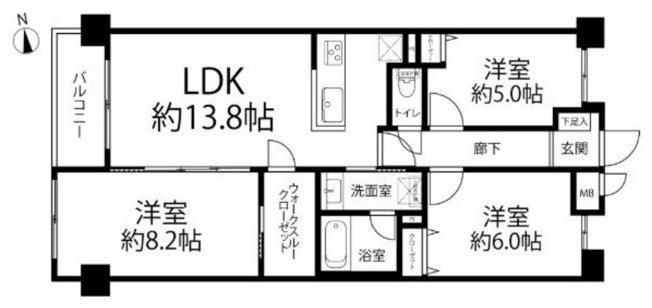 【間取り】 | エクセルシオール文京南