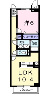 【間取り】 | Ｄｅａｍｅｒ　ＡＫＡＹＡＭＡ | 間取りです。