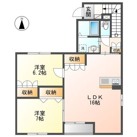 クラシスの間取り