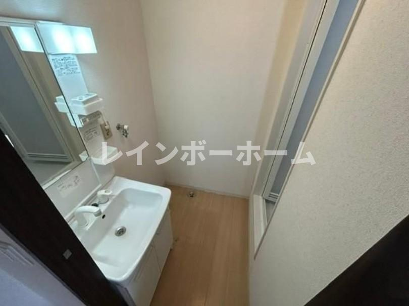 ゴードヴィラの独立洗面台