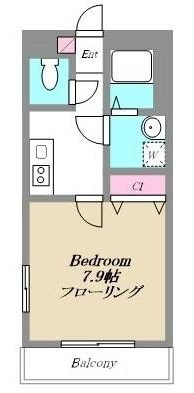 ディアコートの間取り|間取りです。