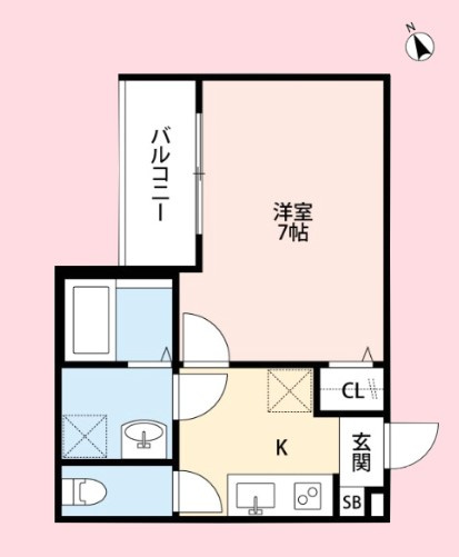 グランプルーヴ東大宮の間取り