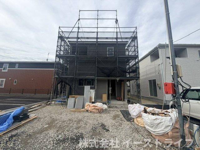 【新築戸建】　いわき市内郷高坂町第11の外観|2026年10月撮影　11月完成予定です！