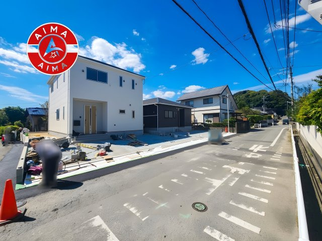 筑紫野市牛島第6-2棟（1号棟）の前面道路含む現地写真|見学の時間などお気軽にお問い合わせ下さい。