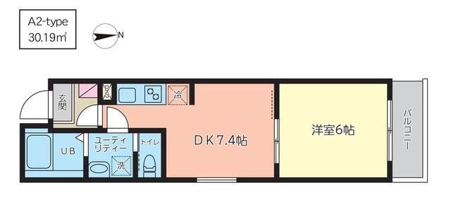ｒｅｔｒｅａｔ尾久の間取り