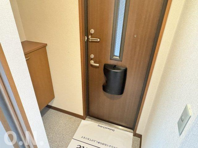 サンフェルティB棟の玄関