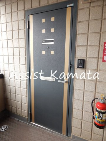 プチメゾン池上の玄関