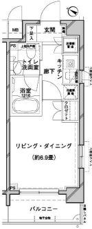 THEパームス田園調布の間取り
