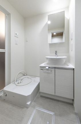 WoodCrest中延Residenceの洗面所|使いやすい洗面所です