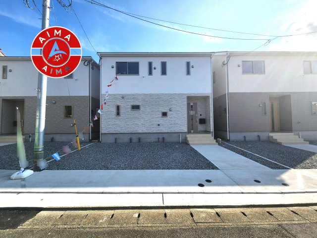 糟屋郡宇美町字平和2丁目第5-2棟（2号棟）の外観：施工例|デザイン性のある外観です。