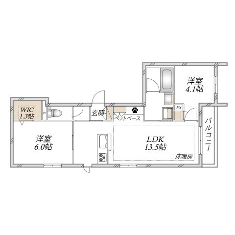 【間取り】 | （仮称）代田1丁目メゾン