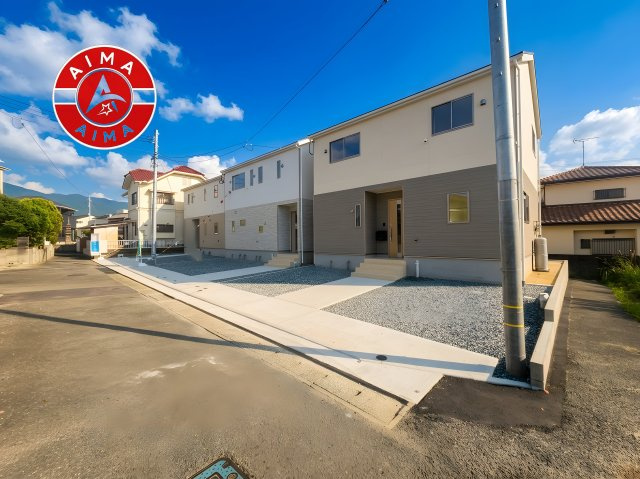 糟屋郡宇美町字平和2丁目第5-2棟（3号棟）の前面道路含む現地写真|見学の時間などお気軽にお問い合わせ下さい。