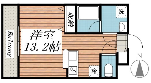 ル　シェルの間取り