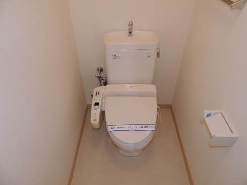 熊本市中央区新屋敷２丁目のアパートのトイレ