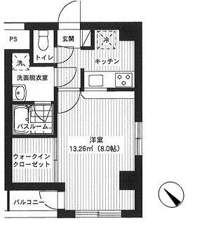 サンライズレジデンスの間取り