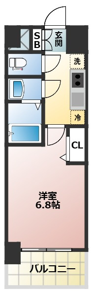 SOLメイクス浄心天神山の間取り