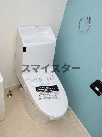 市川市真間１丁目のアパートのトイレ