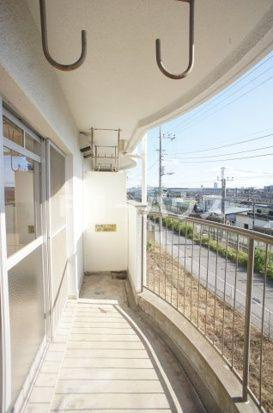 須藤本郷マンションのバルコニー