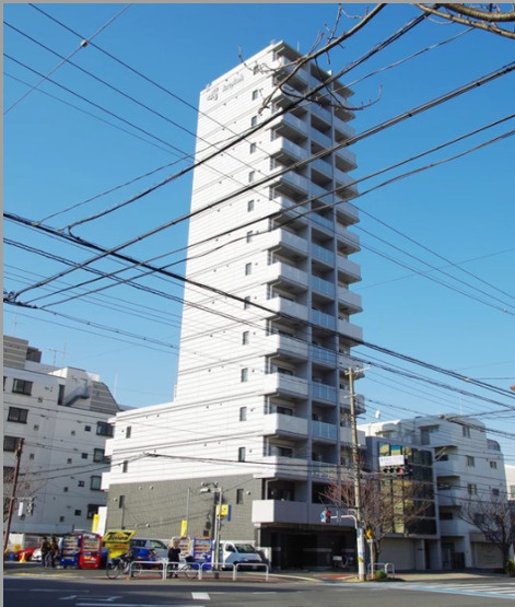 グラントゥルース大森ライズの外観