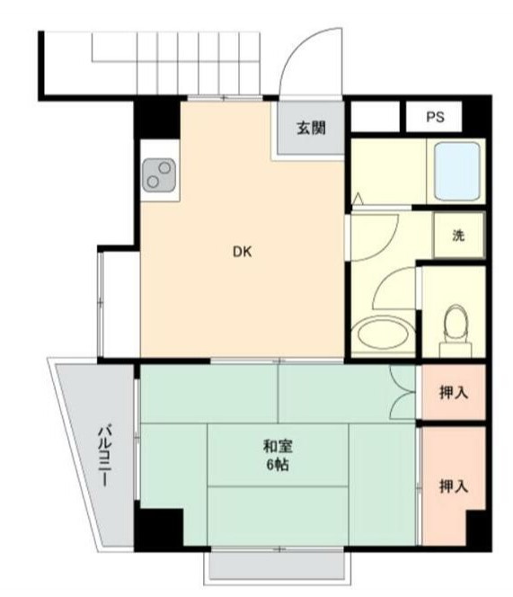 誠ビルの間取り