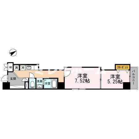 レジデンス大森の間取り