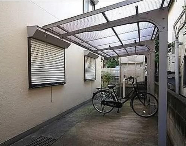 埼玉県朝霞市　コーポ富士美　の駐輪場