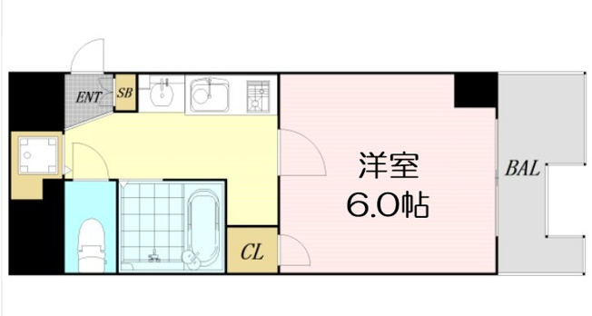 【間取り】 | プレサンス難波EASTモダニティ