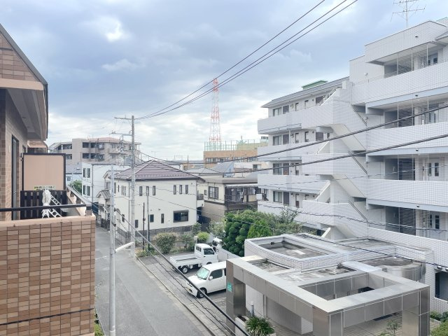ライオンズマンション柴又の展望|バルコニーからの眺望（眺望は永続的に保証されるものではございません）