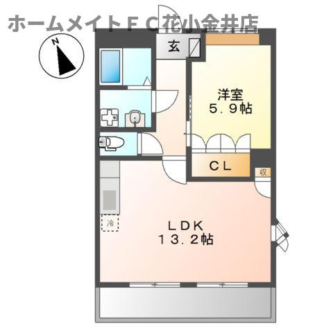 【間取り】 | フォレストヴィラⅠ