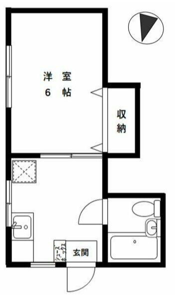 アステージTO/YU 206の間取り