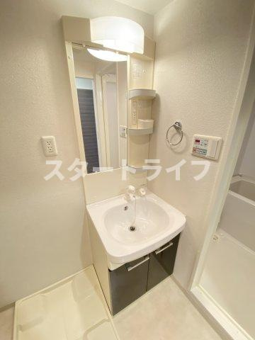 大阪市淀川区宮原１丁目の賃貸マンションの洗面所
