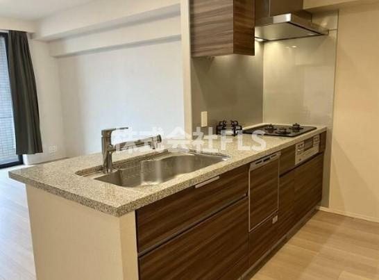 中央区新川１丁目の賃貸マンションのキッチン