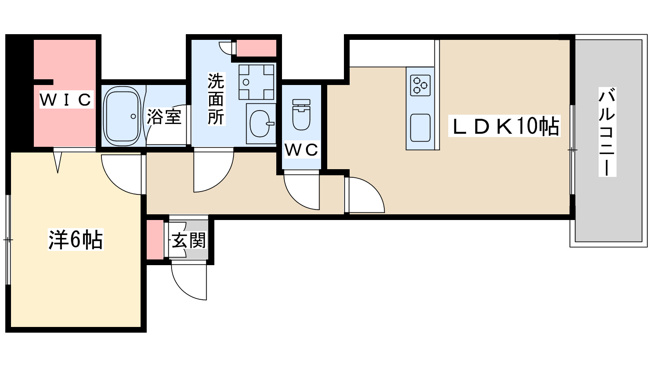 【間取り】 | クルーヴェルチュ扇町公園