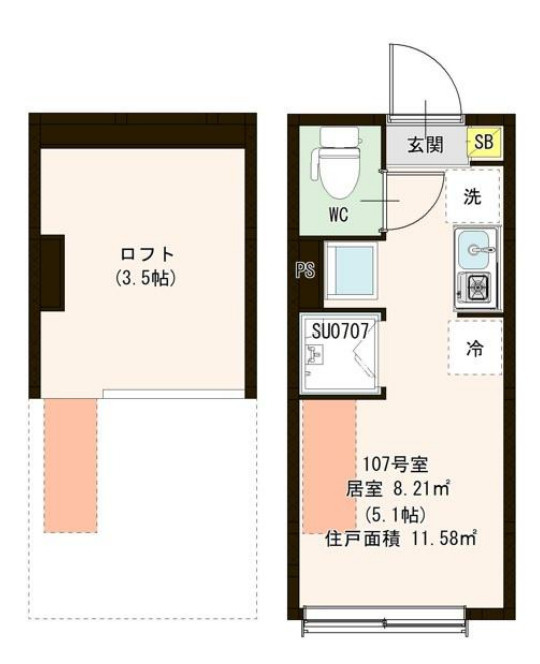 Park Terrace 富士見台の間取り