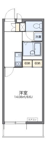 レオネクスト湘南山手館Ｃの間取り
