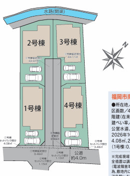 福岡市南区曰佐3丁目　３号棟の区画図