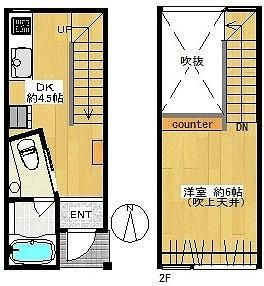 プチメゾン長崎の間取り