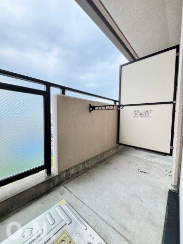 サンエスパシオ美園のバルコニー