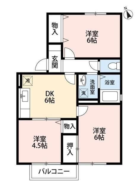 コトーエピⅠの間取り
